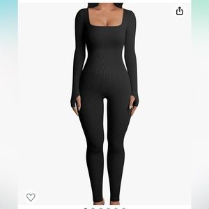 Long sleeve sport jumpsuit
